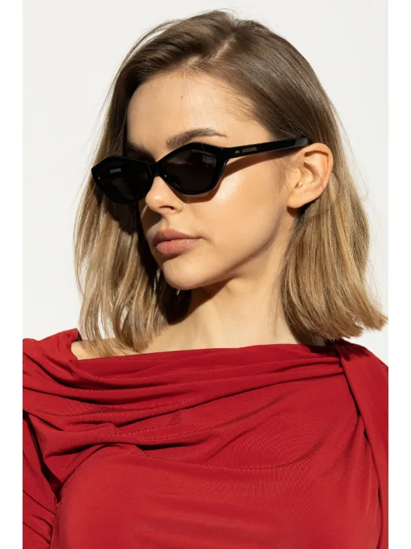 Jacquemus Bambino ジオメトリックフレーム サングラス Jacquemus Bambino ジオメトリックフレーム サングラス