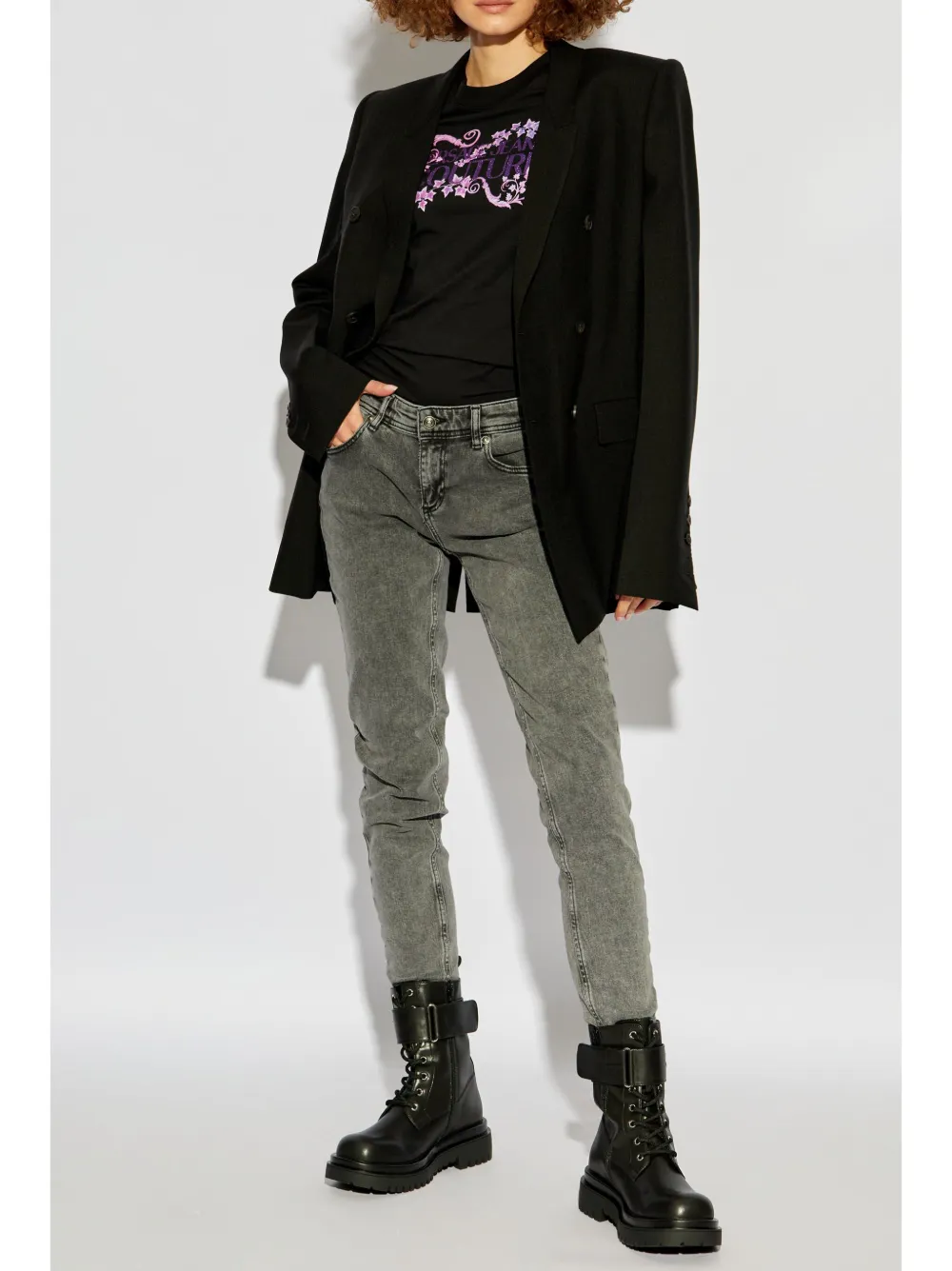 Versace Jeans Couture logo-print T-shirt | T-Shirts & Jersey Shirts | Image 2
