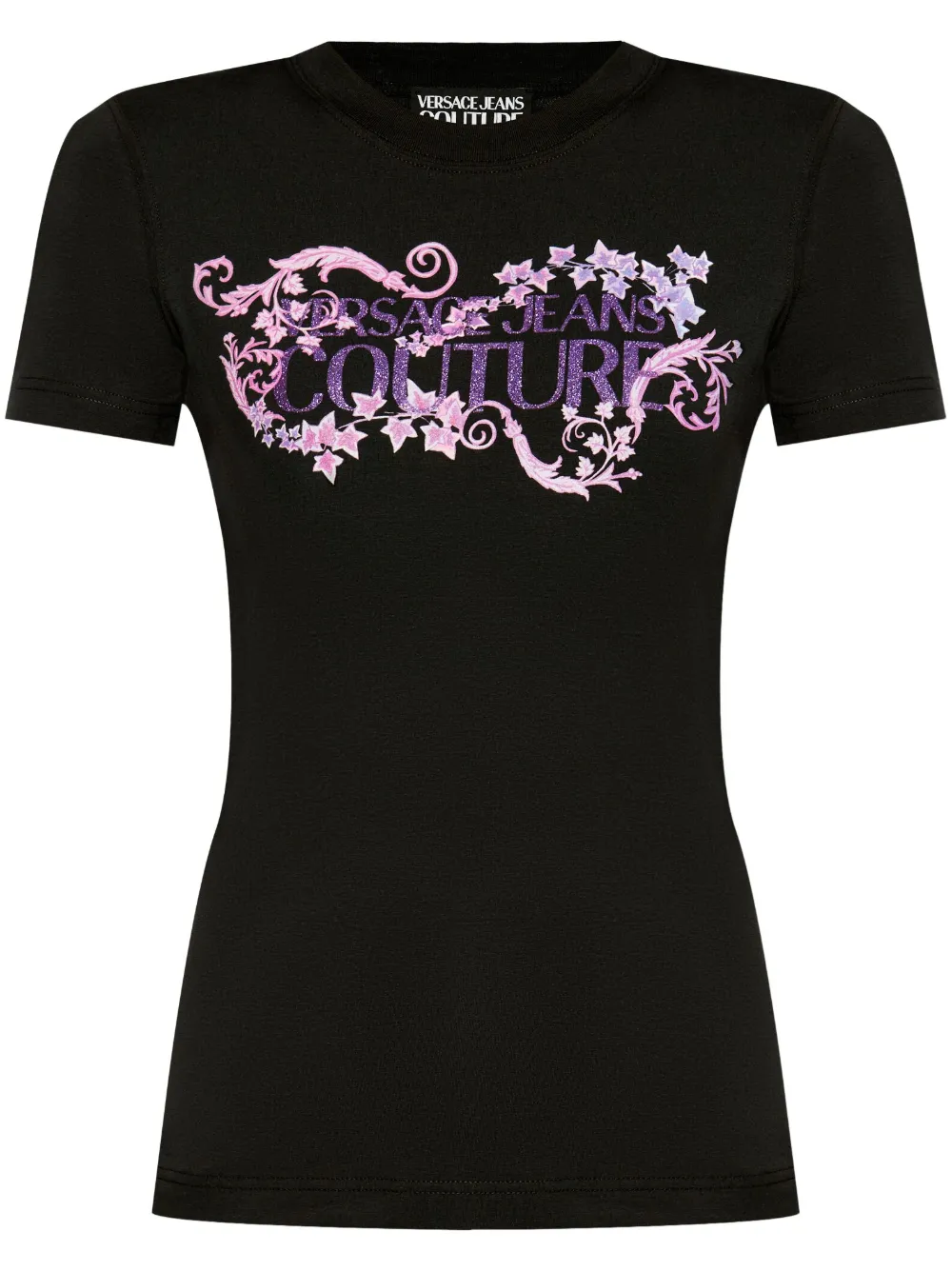 Versace Jeans Couture logo-print T-shirt | Black | Image 1