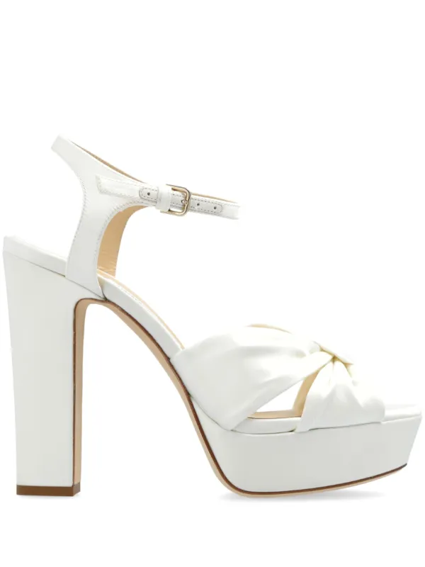 ☆国内発送☆ Jimmy Choo Alexia' sandals Jimmy Choo Raffia Alexia Heeled Mules 70 | Harrods UK