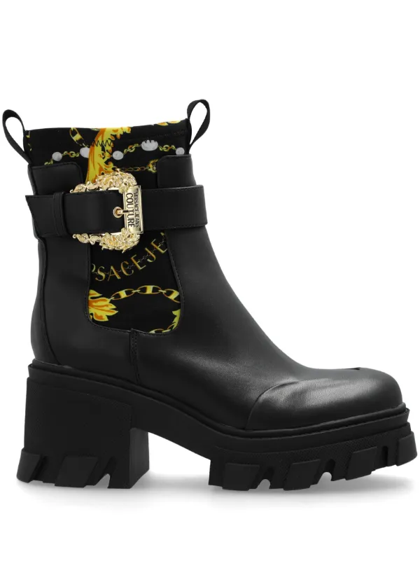 Versace Jeans Couture 90mm Sophie Boots Black FARFETCH AE