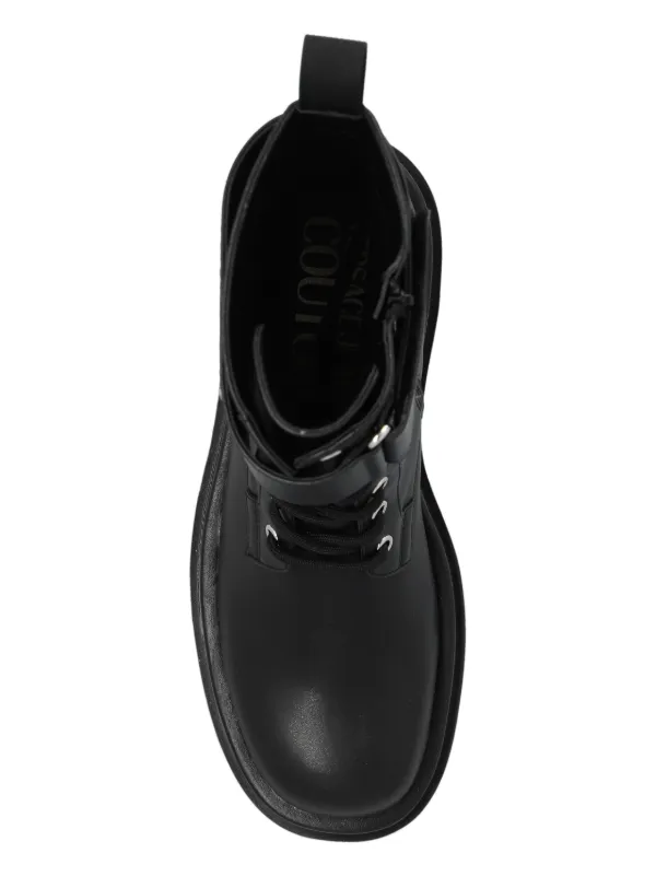 Versace Jeans Couture Drew Boots | Black | FARFETCH GE