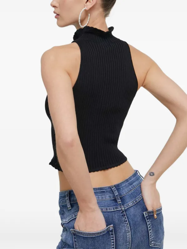 MOSCHINO モスキーノ JEANS タンクトップ ベスト 袖無し 象 Printed