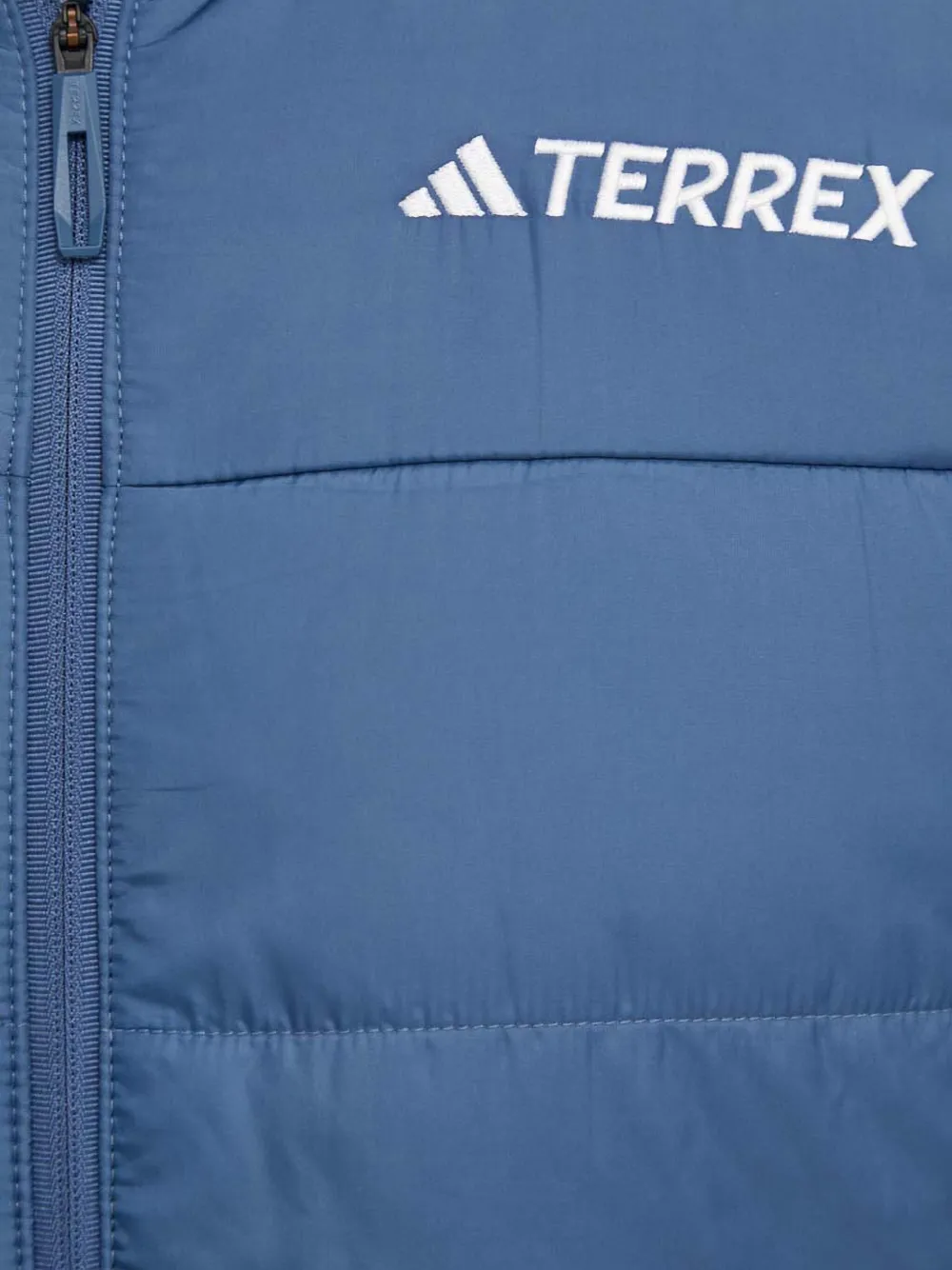 adidas Gevoerd jack met capuchon Blauw