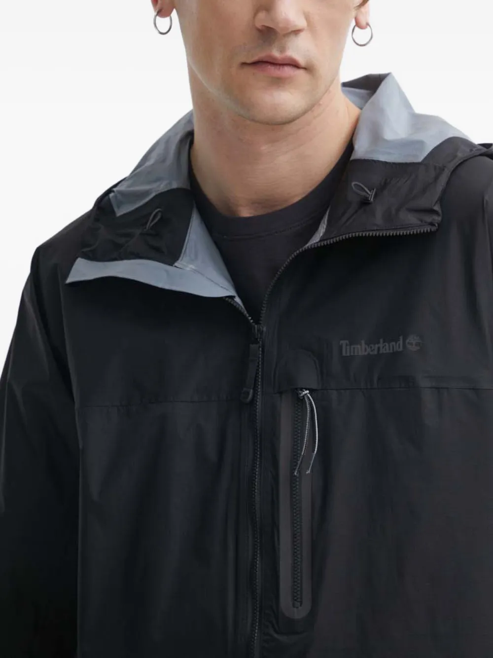 Timberland Jack met capuchon en rits Zwart