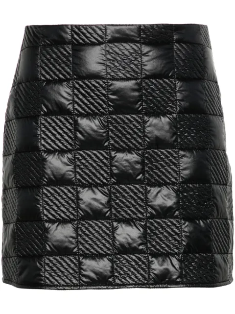 Moncler falda corta con parche del logo