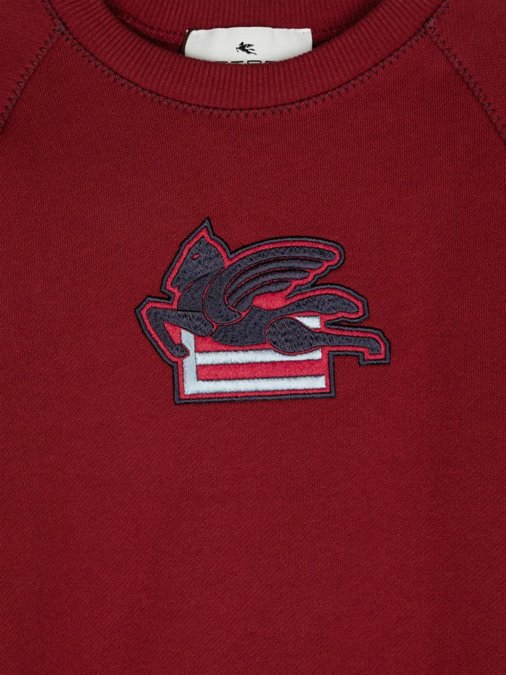 ETRO KIDS Felpa Pegaso con ricamo | Top | Image 3