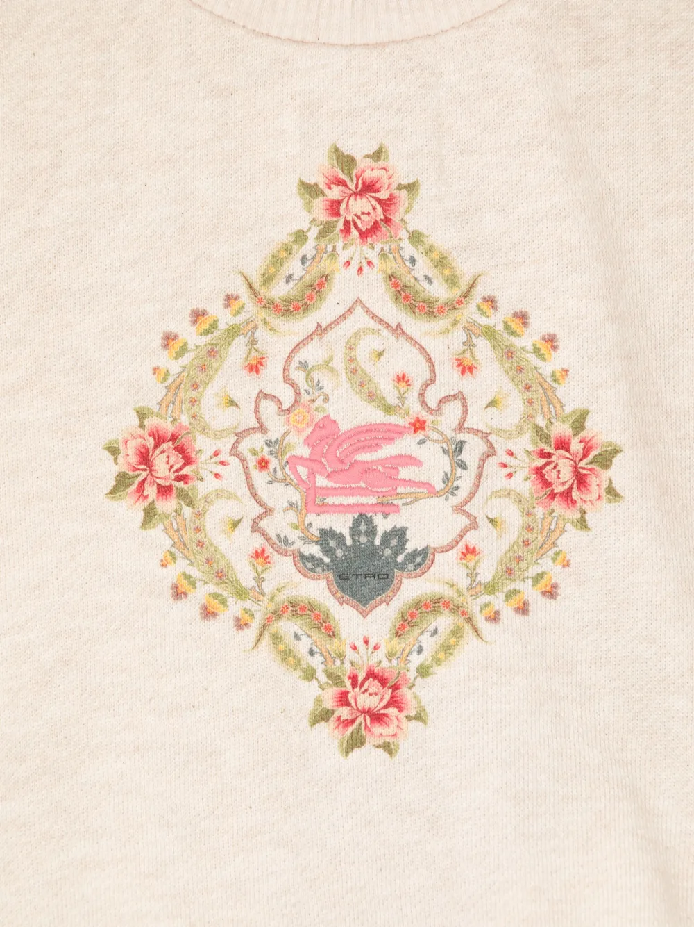 ETRO KIDS Sweater met borduurwerk Beige