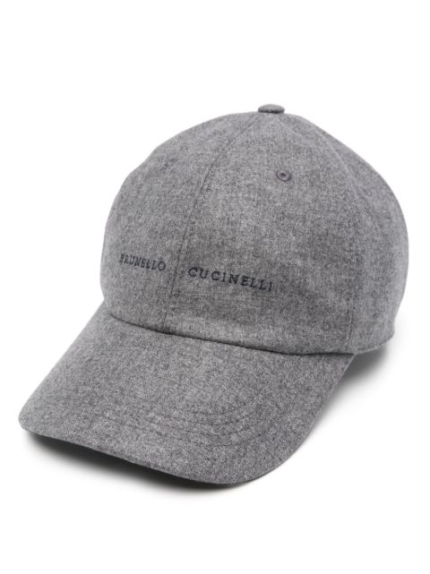 Brunello Cucinelli embroidered baseball cap Men