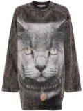 Stella McCartney Big Cat T-shirt - Grey