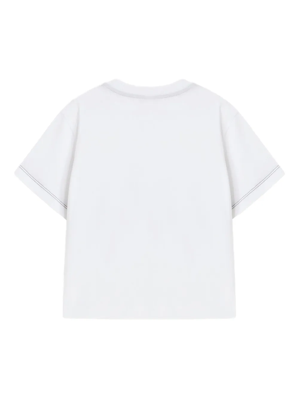 Missoni Kids Zigzag sequin-embellished T-shirt Wit