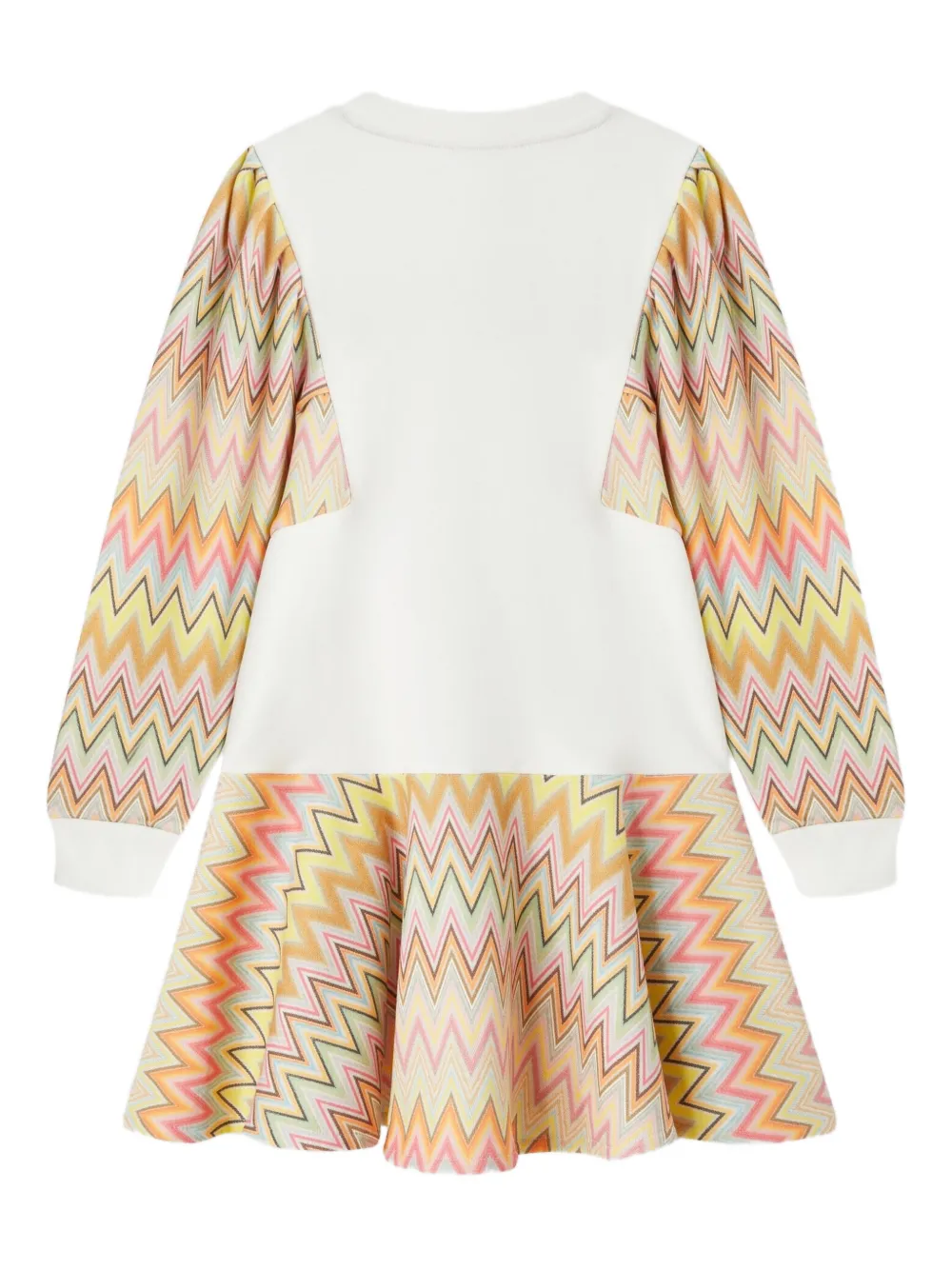 Missoni Kids pattern-panel long-sleeve dress | Girls Casual Dresses | Image 2