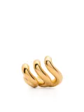 Balenciaga Loop Trio stud earrings - Gold