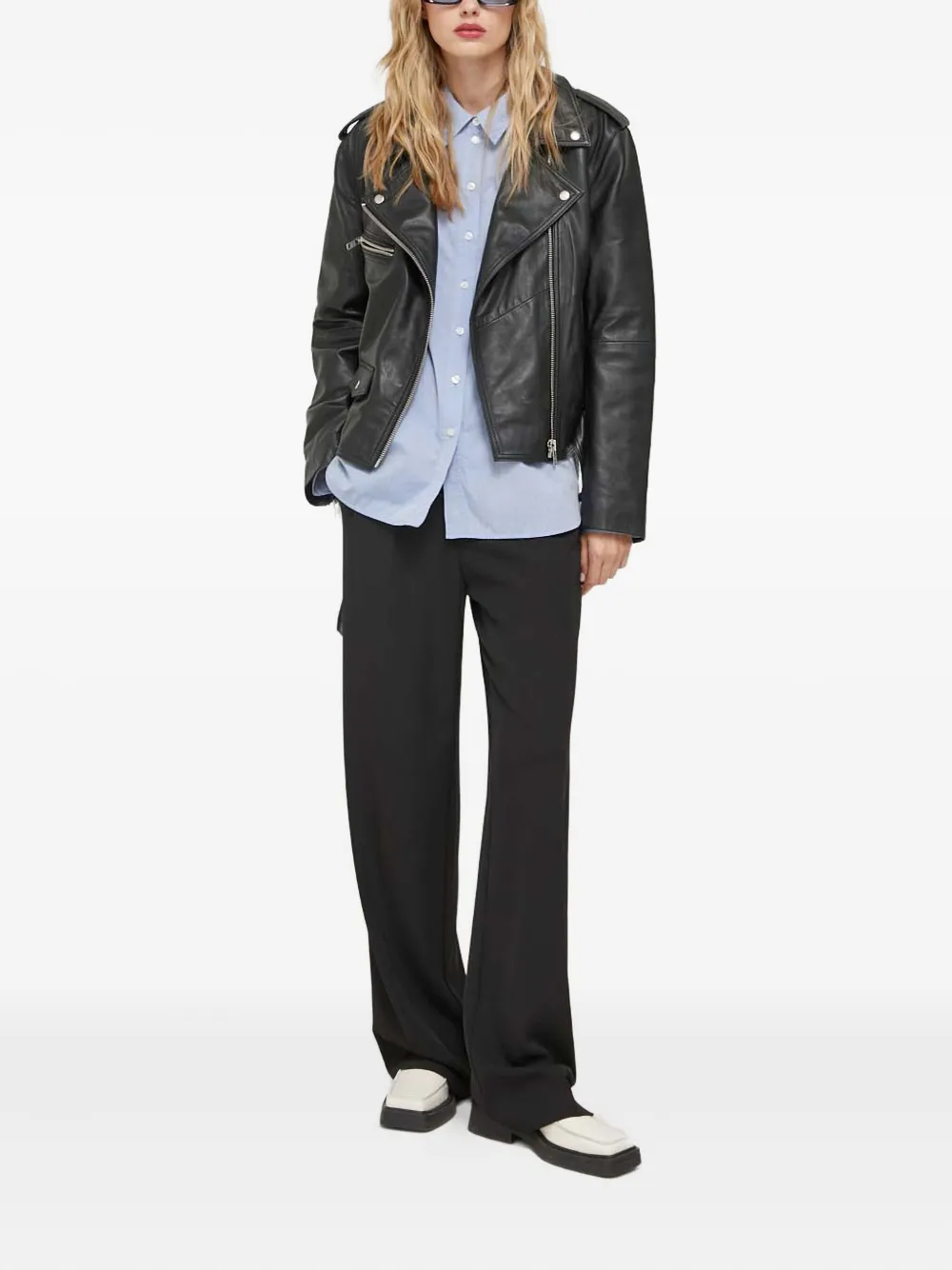 Gestuz MadiGZ leather jacket | Biker Jackets | Image 2