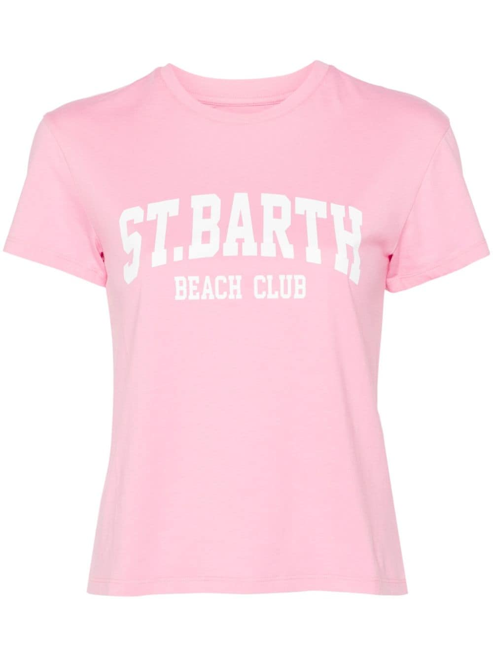 Shop Mc2 Saint Barth Emilie T-shirt In Pink