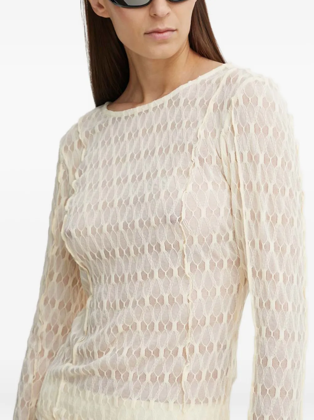Gestuz Licagz Open-back Top In Neutral