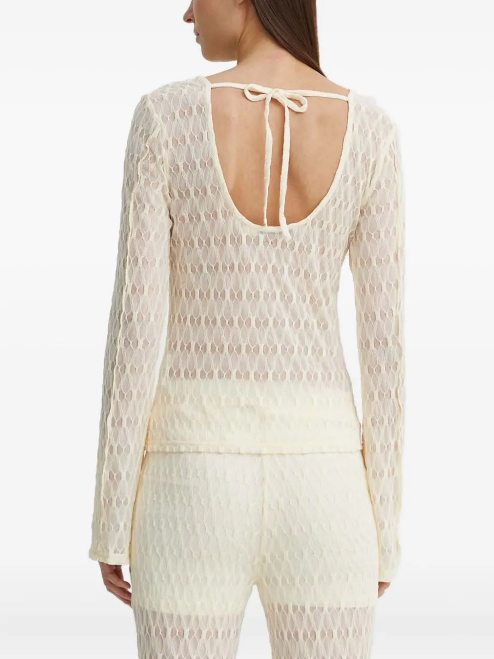 Gestuz Licagz Open-back Top In Neutral