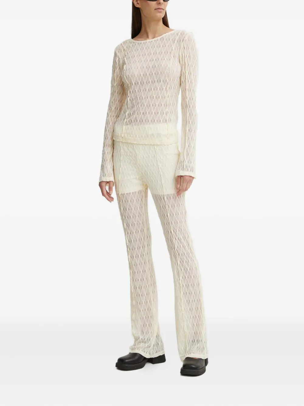 Gestuz LicaGZ open-back top - Beige