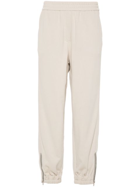 Brunello Cucinelli Monili chain-detail track pants Women