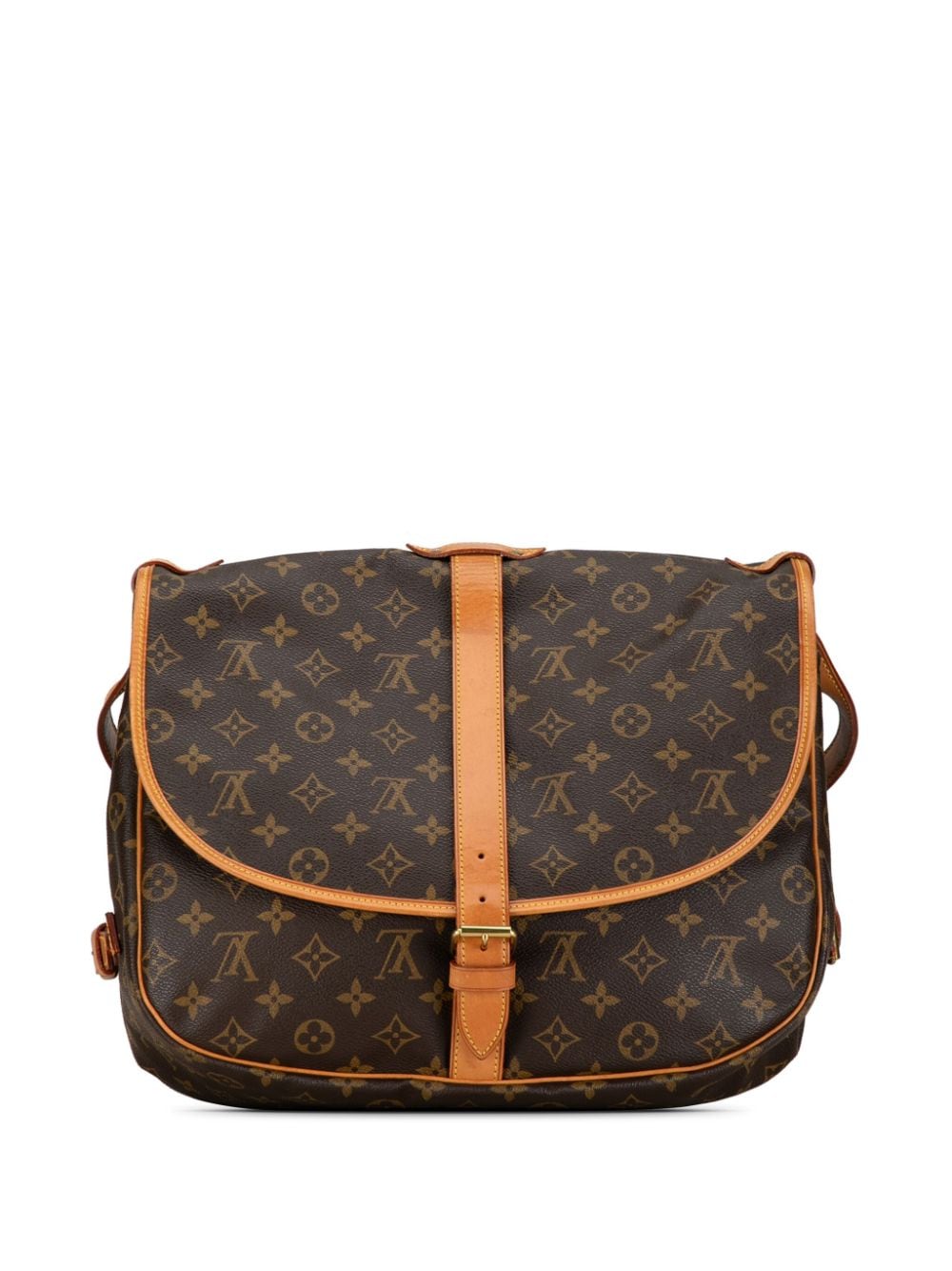 Louis Vuitton Pre-Owned 1998 Monogram Saumur 35 crossbody bag - Bruin