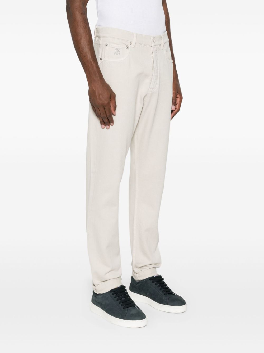 Brunello Cucinelli mid-rise tapered jeans Men