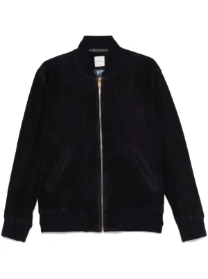 Emporio Armani レザージャケット | ブラック | FARFETCH JP