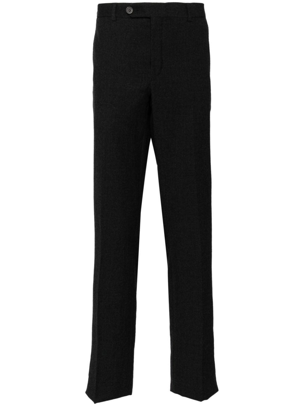 Lanvin pressed-crease wool tailored trousers Men