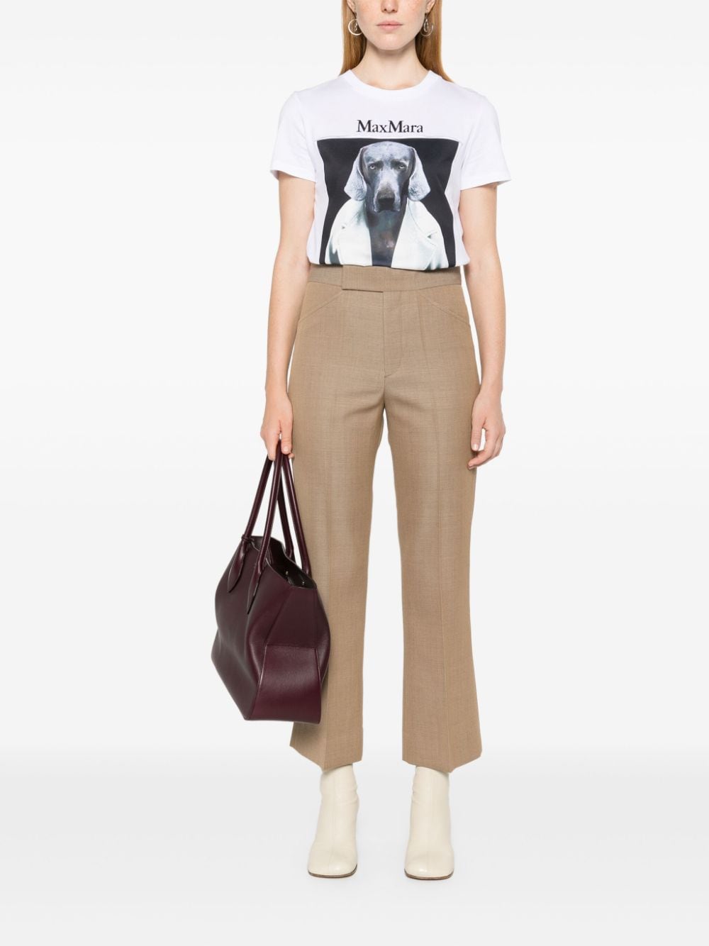 Max Mara Cipria T-shirt - Wit