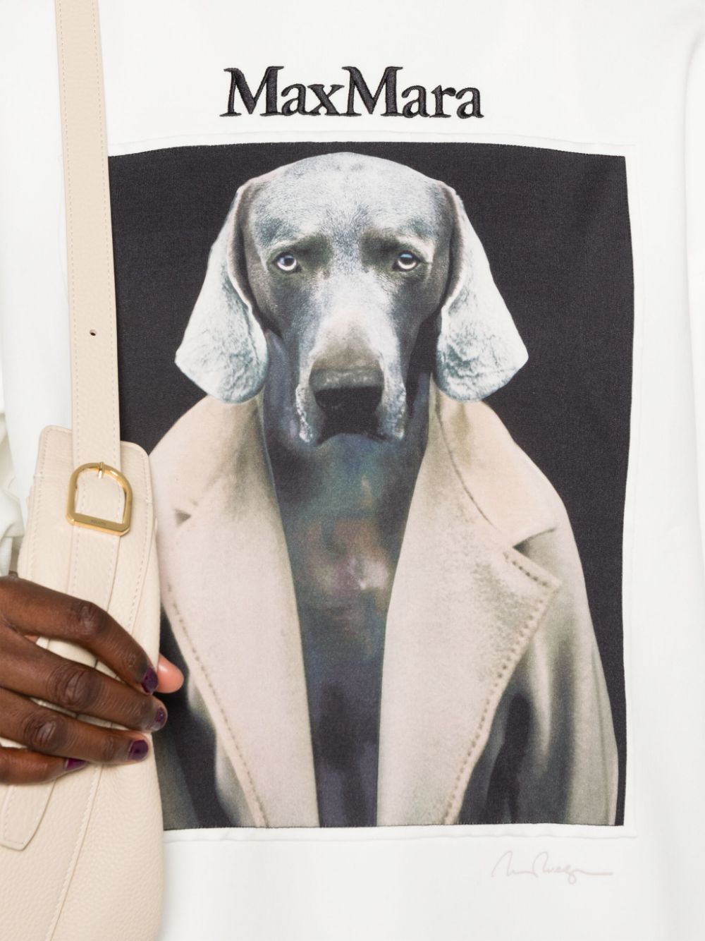 Max Mara x William Wegman Bacco sweater Women