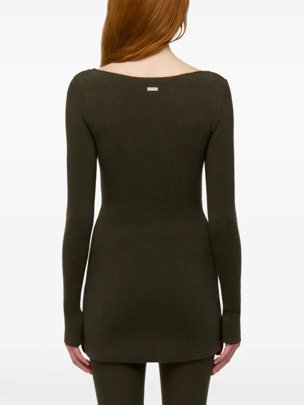 Ferragamo Women Knitted mini dress Green