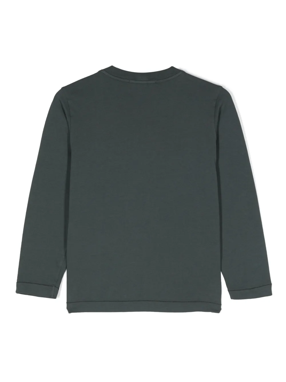 Stone Island Junior T-shirt met Compass-logopatch Groen