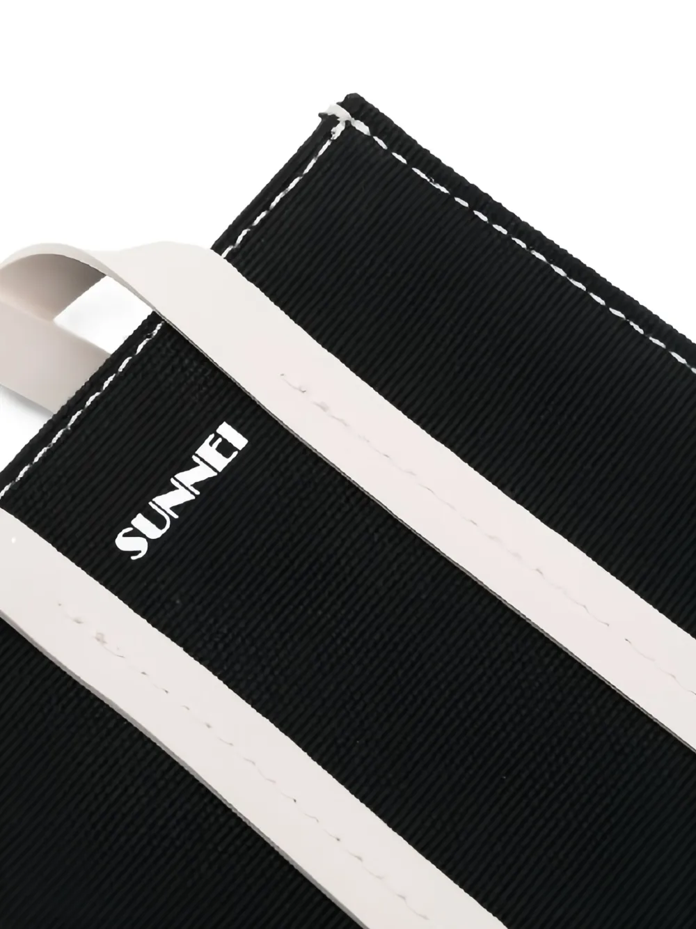 Sunnei Micro Parallelepipedo Shoulder Bag In Black