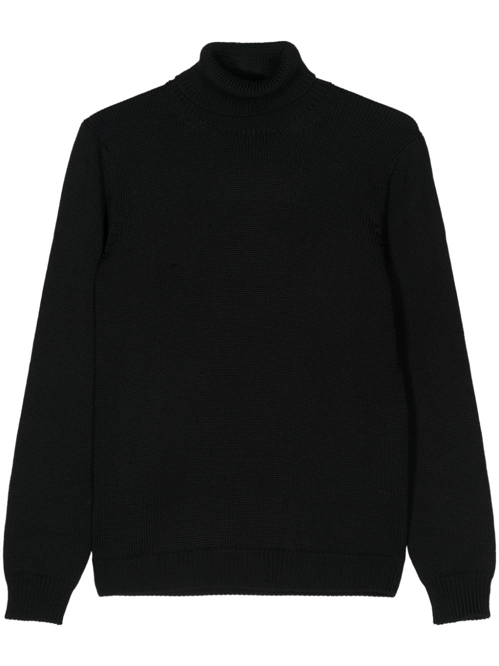 roll-neck merino jumper