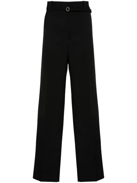 Jil Sander belted tailored trousers