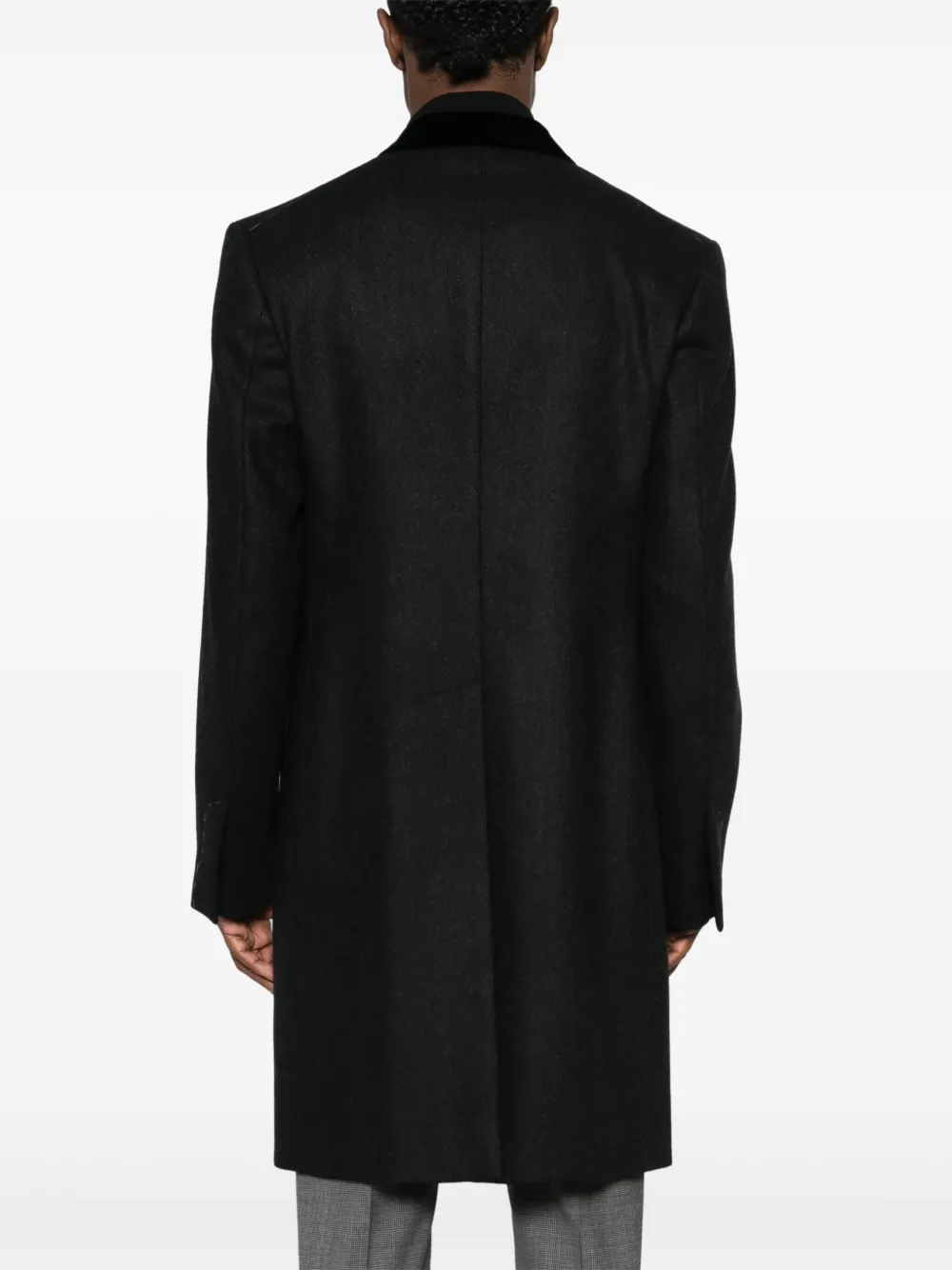 TOM FORD Jas met visgraatpatroon Grijs