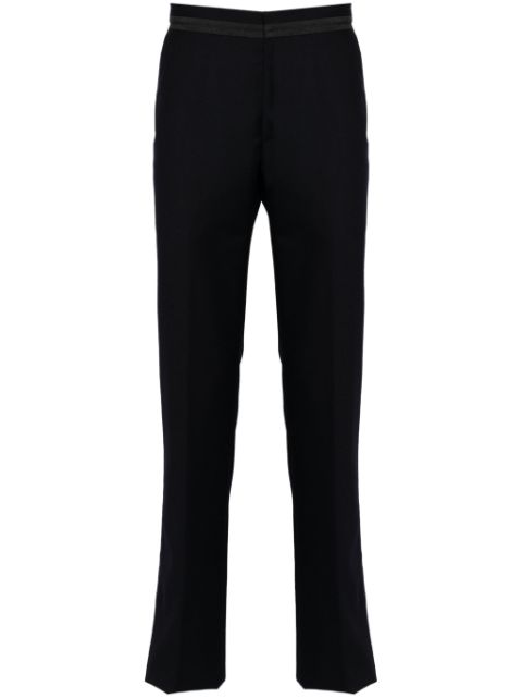 Lanvin wool straight-leg tailored trousers Men