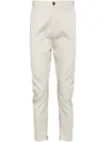 Lanvin tapered cotton trousers - Grey