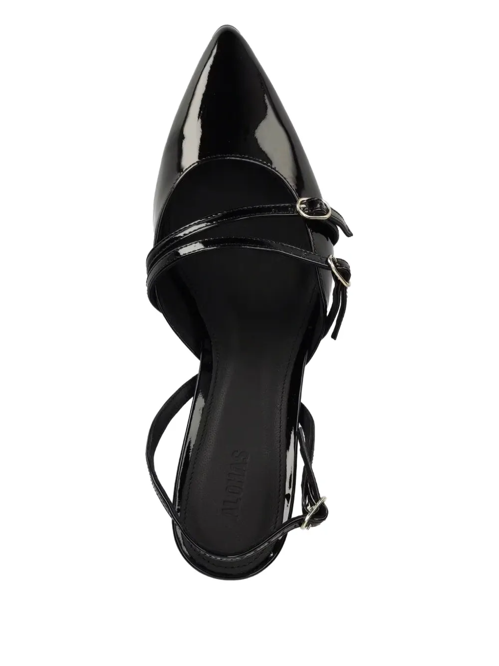 Alohas 75mm Patent-leather Slingback Pumps
