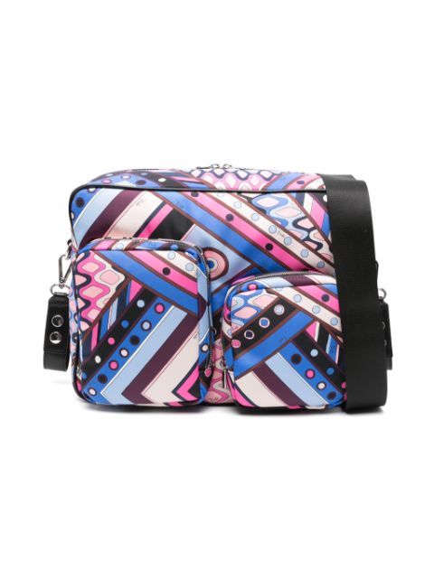 PUCCI Junior abstract-print scuba changing bag