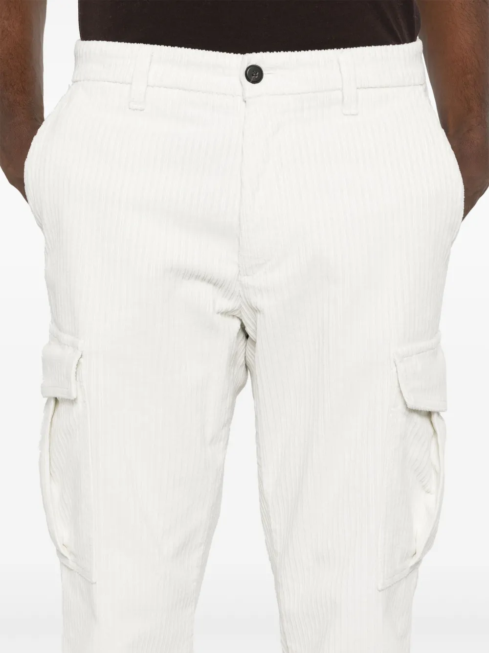 Eleventy Broek met toelopende pijpen Wit