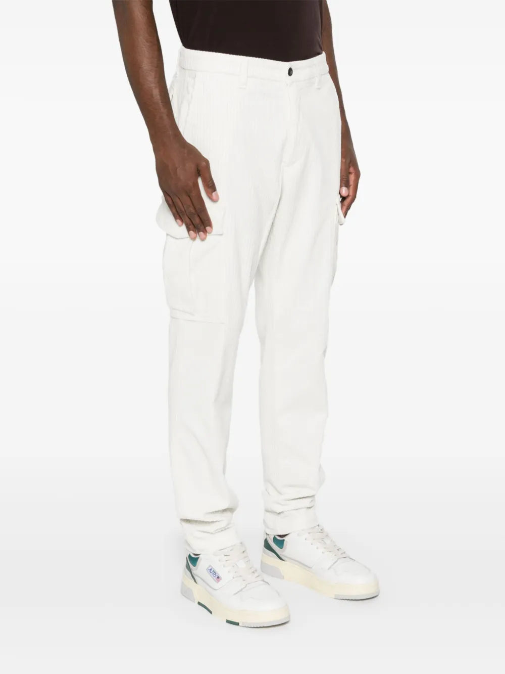 Eleventy Broek met toelopende pijpen Wit