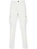 Eleventy corduroy tapered trousers - White