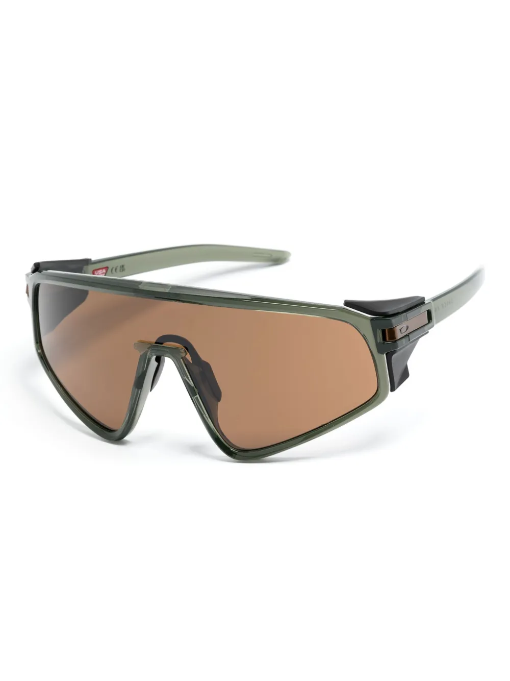 Oakley Latch™ Panel zonnebril met shield montuur - Groen