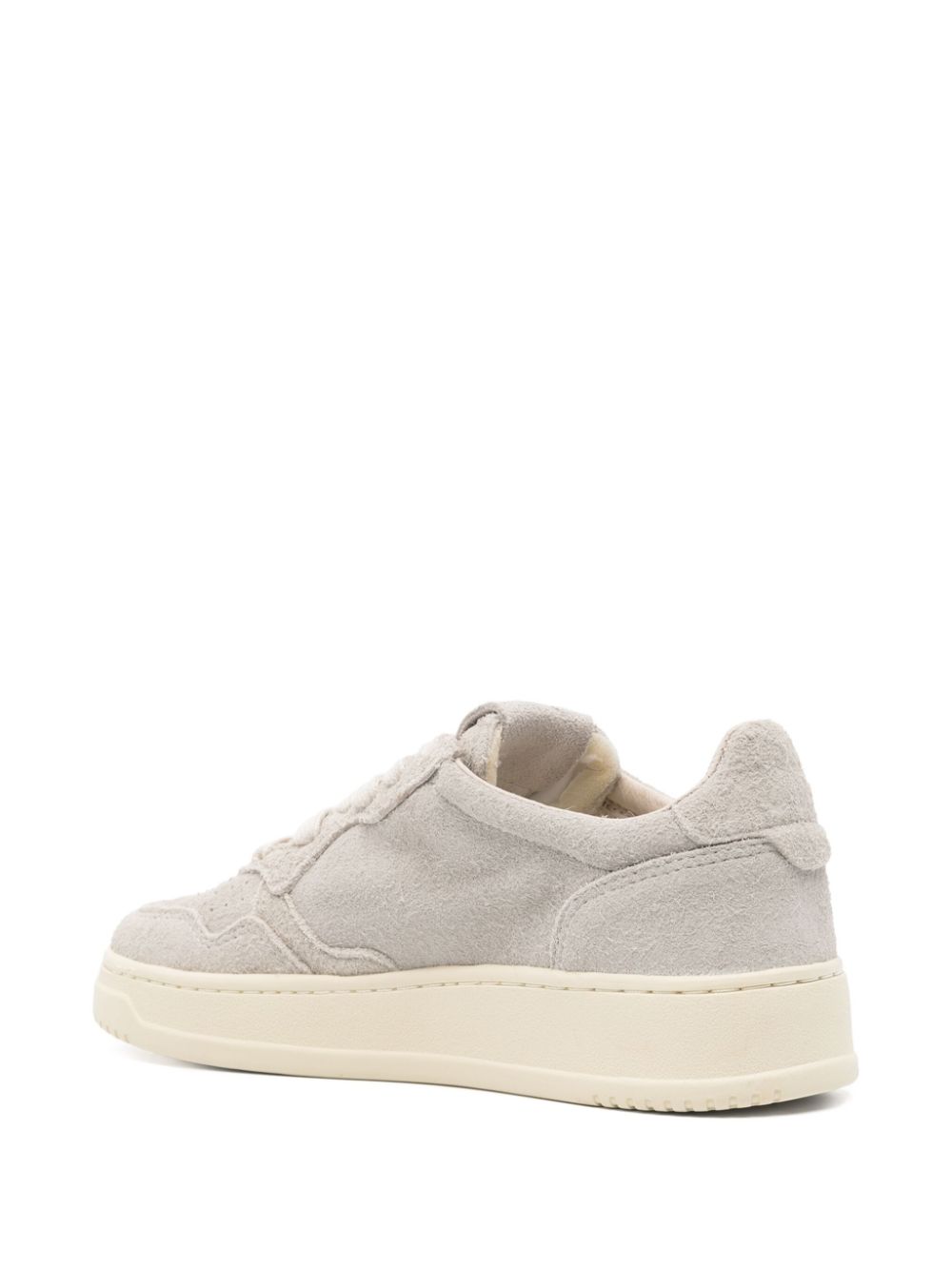 Shop Autry Medalist Suede Sneakers In Grau