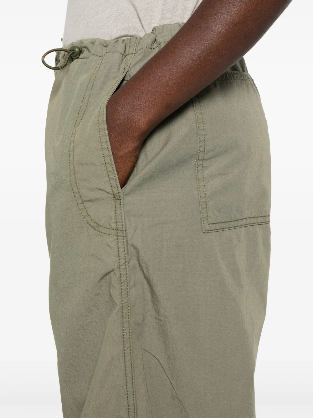 Levi's Katoenen broek Groen