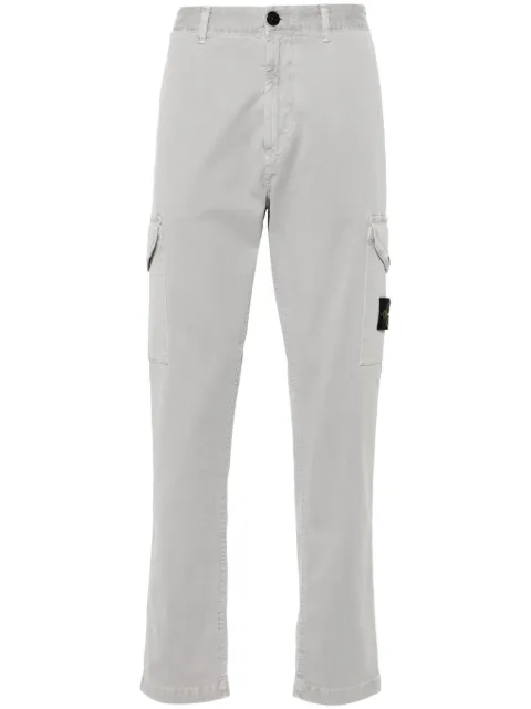 Stone Island pantalones cargo con diseño ajustado