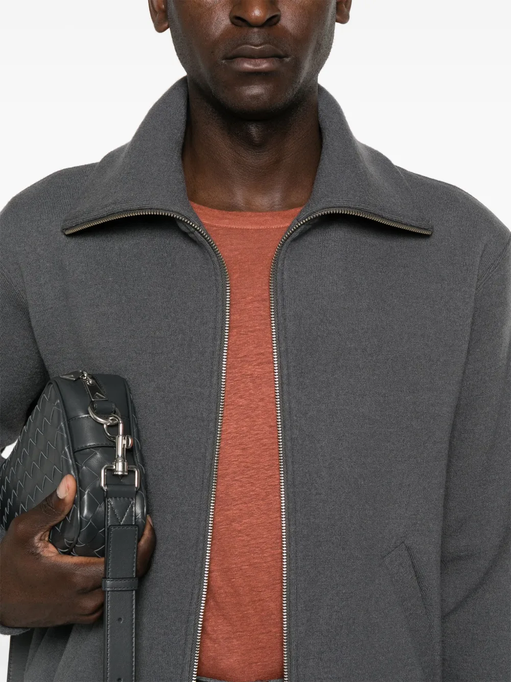 BARENA VENEZIA ALON ZIP-UP CARDIGAN