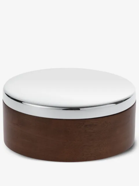Christofle petite boîte ronde Uni (8 cm)