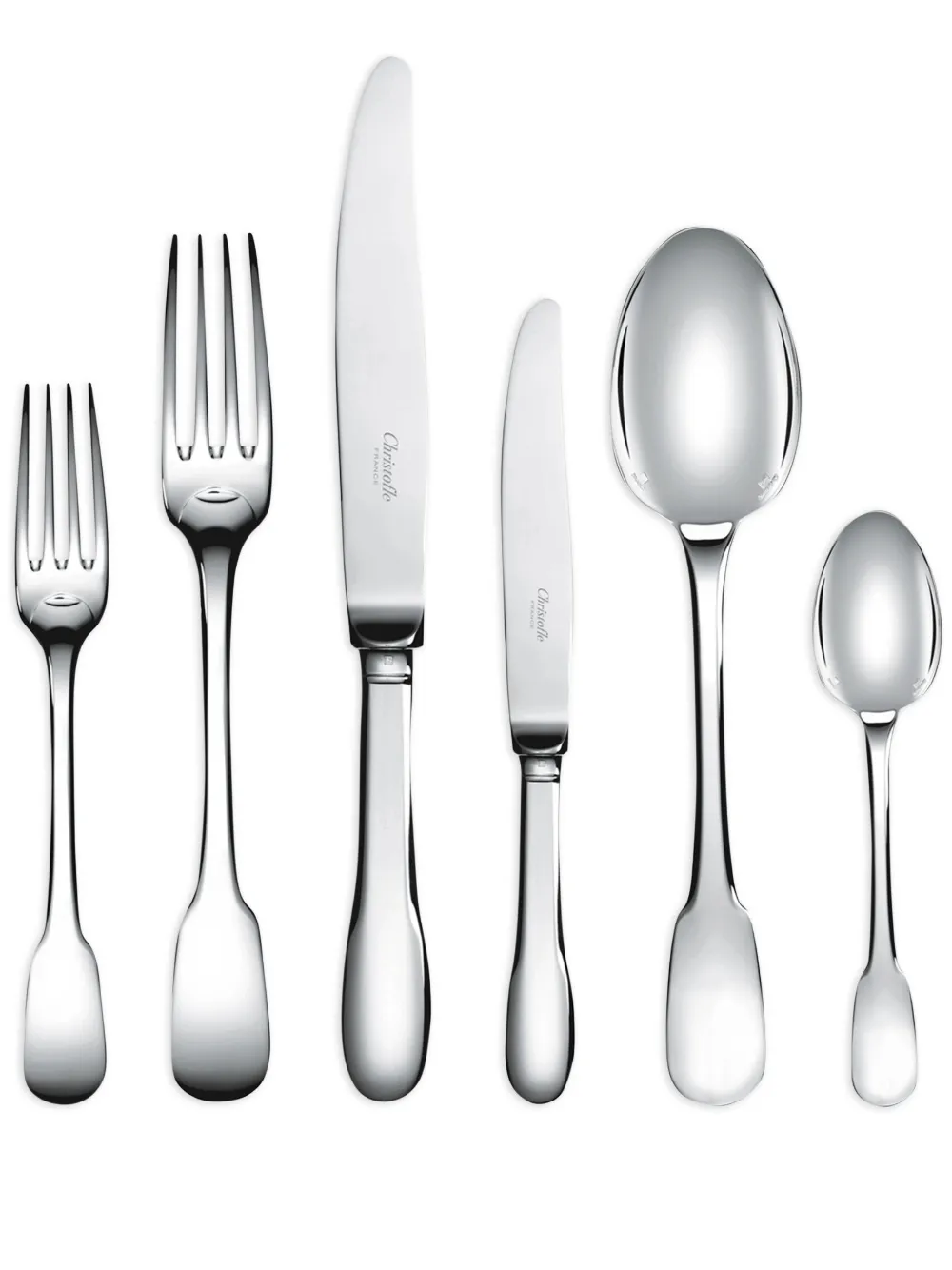 Christofle Cluny 36-piece flatware set (six-person setting) | Silver | Image 1