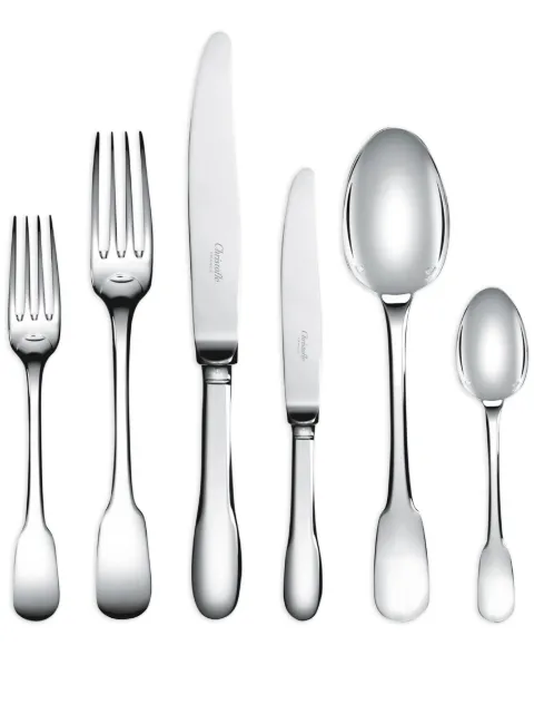 Christofle Cluny 36-piece flatware set (six-person setting)